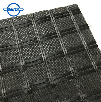 Airport Runway Asphalt Reinforcement Fiberglass Geogrid And Geocomposite