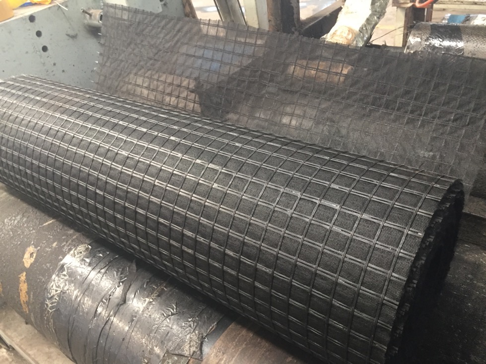 Reinforcement Fiberglass Asphalt Geogrid