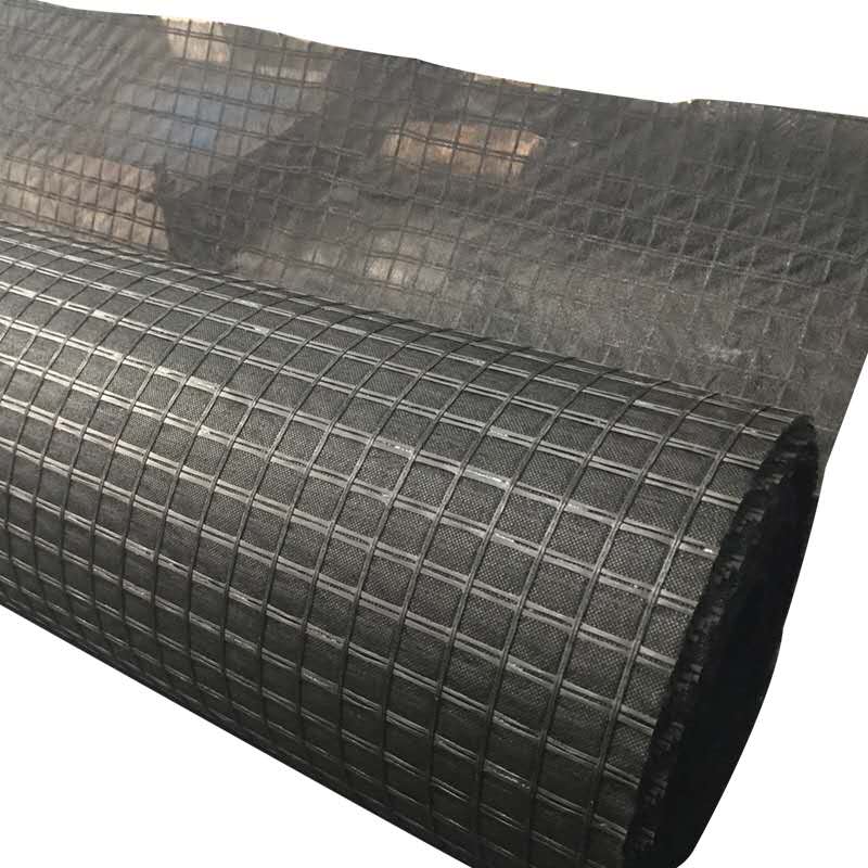 Airport Runway Asphalt Reinforcement Fiberglass Geogrid And Geocomposite